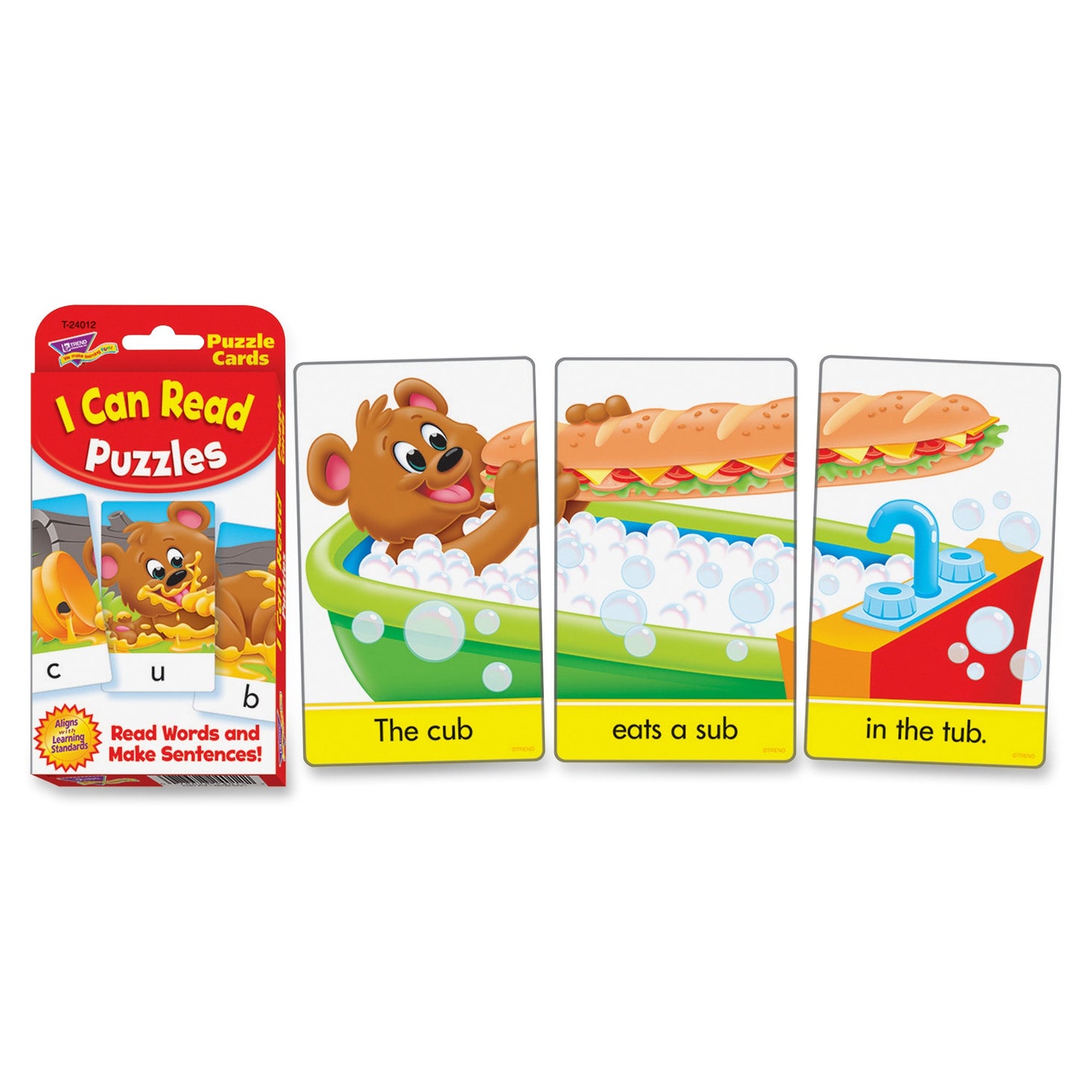 I Can Read Puzzles Challenge Cards