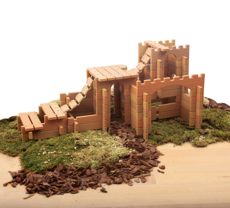 Tabletop Notch Blocks Western 129 pc