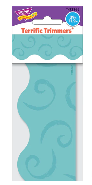 Good to Grow Teal Swirls Terrific Trimmers