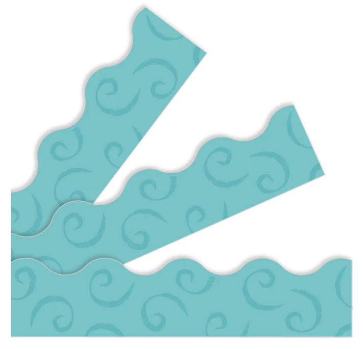 Good to Grow Teal Swirls Terrific Trimmers