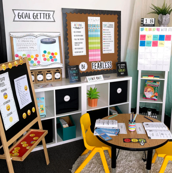 The At Home Classroom Core Decor Bulletin Board Set