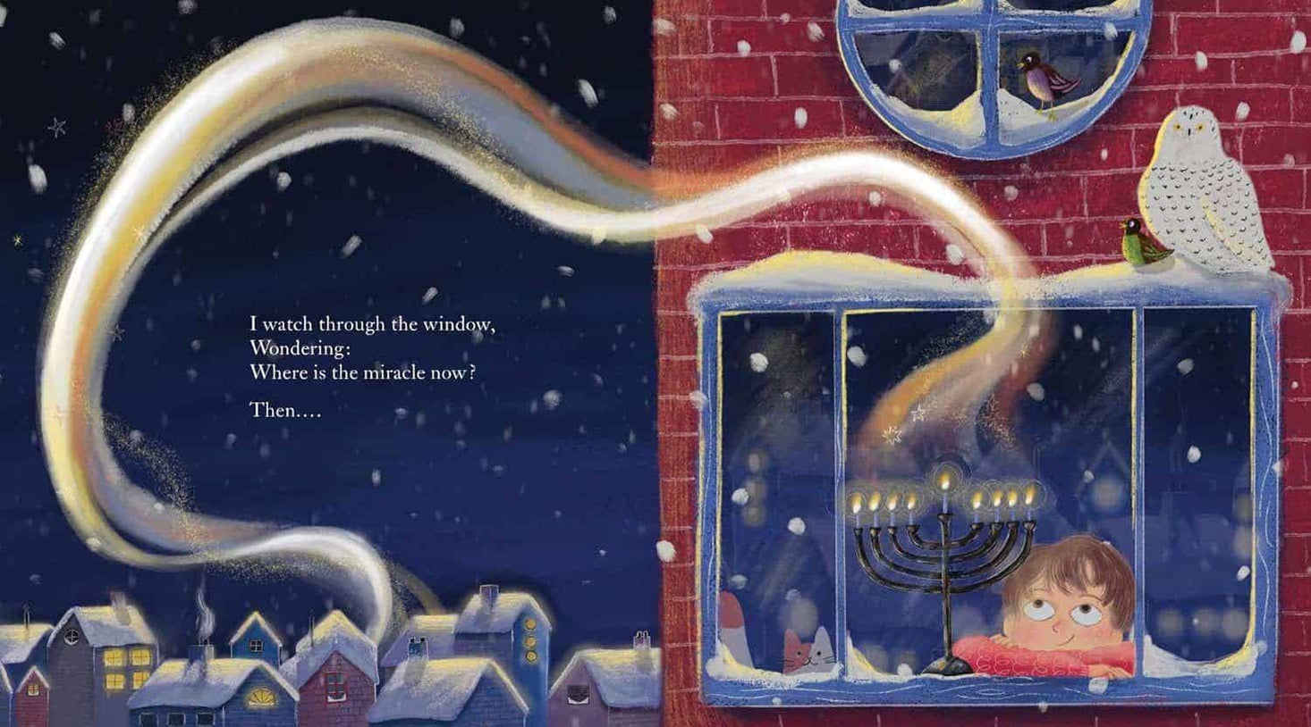The Light from my Menorah