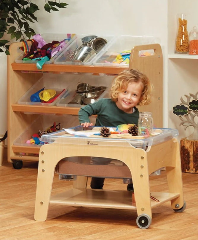 Toddler Mini Sand And Water Station 24inWx24inDx17inH