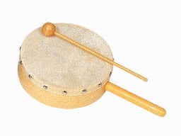 Tom Boy Hand Drum with Mallet