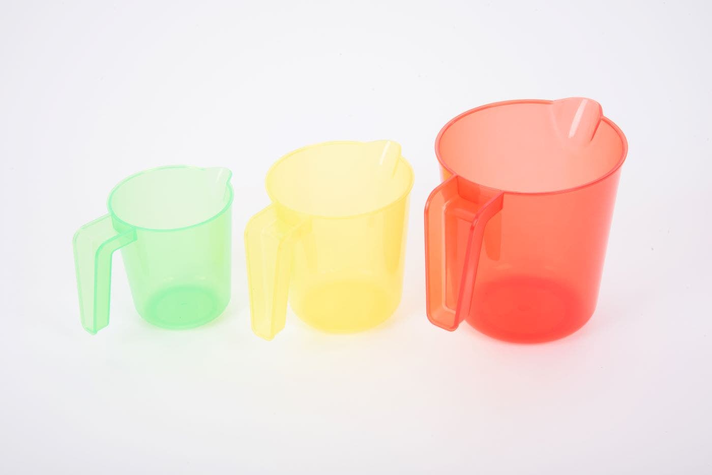 Translucent Colour Nesting Jugs