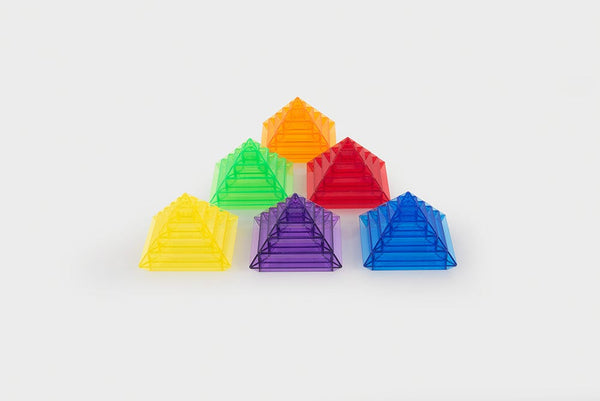 Translucent Colour Pyramid Builder
