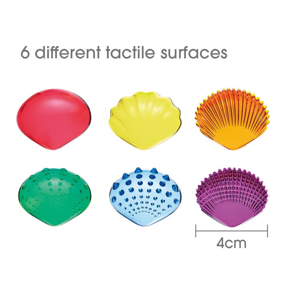 Transparent Tactile Shells Small