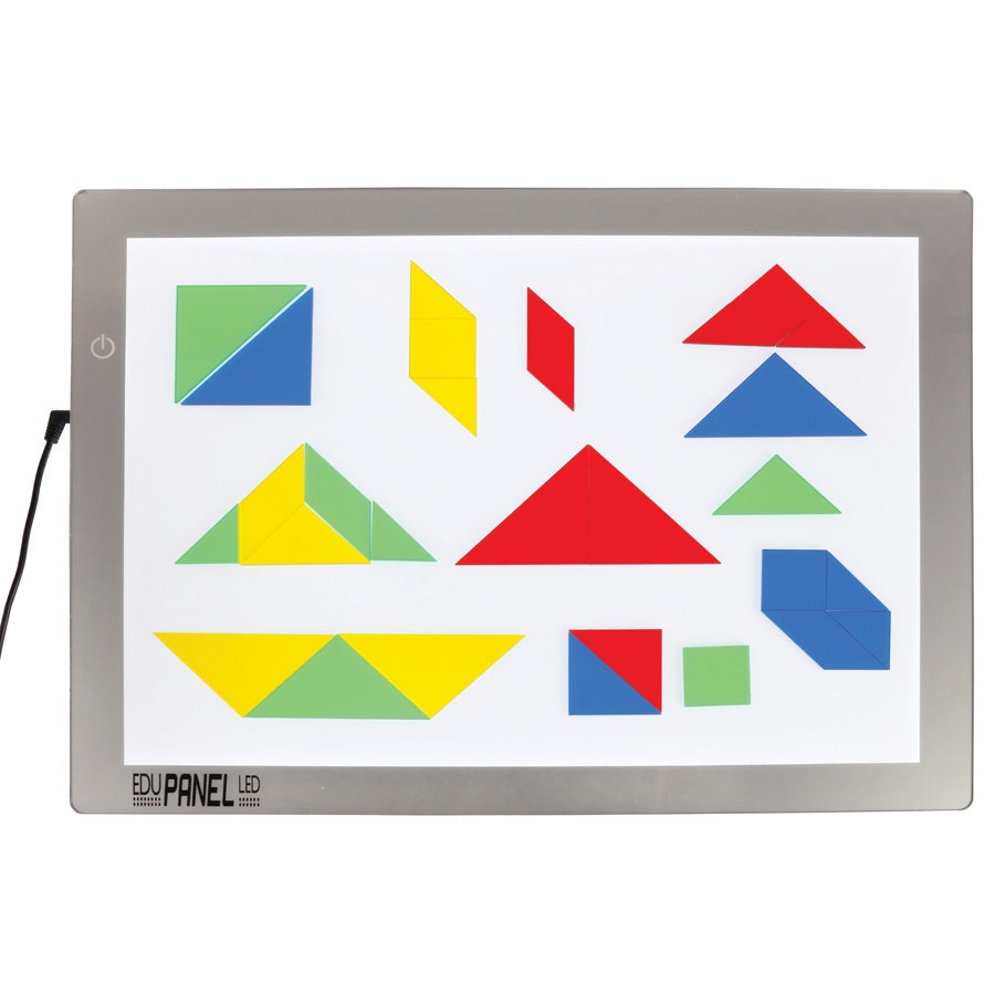 Transparent Tangrams 7 pieces Set