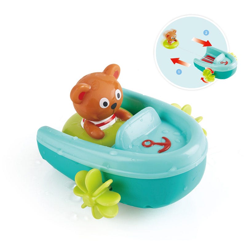 Tubing Pull-Back Boat by Hape