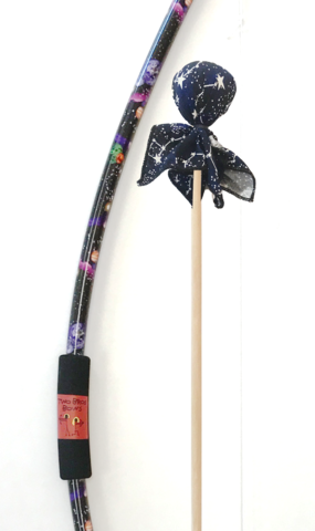 Two Bros Bows Galaxy Bow with Two Arrows & Target