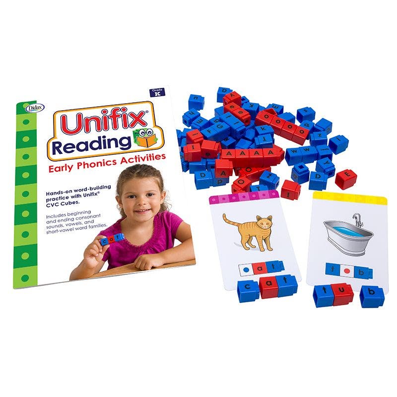 Unifix Reading Early Phonics Kit Kindergarten