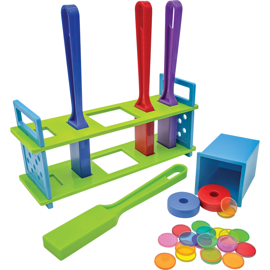 Up-Close Science Magnetic Wands Rings and Discs Activity Set