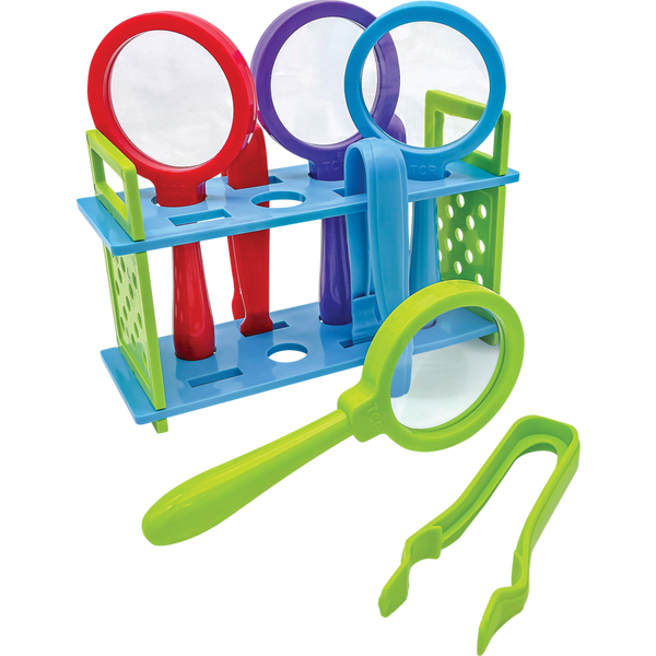 Up-Close Science Magnifying Glasses and Tweezers Activity Se