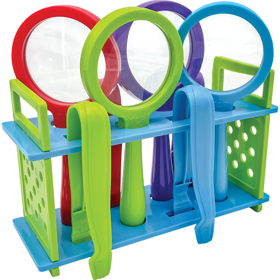 Up-Close Science Magnifying Glasses and Tweezers Activity Se