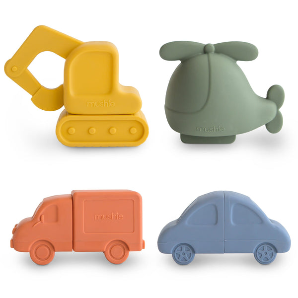 Vehicles Mold Free Bath Play Set