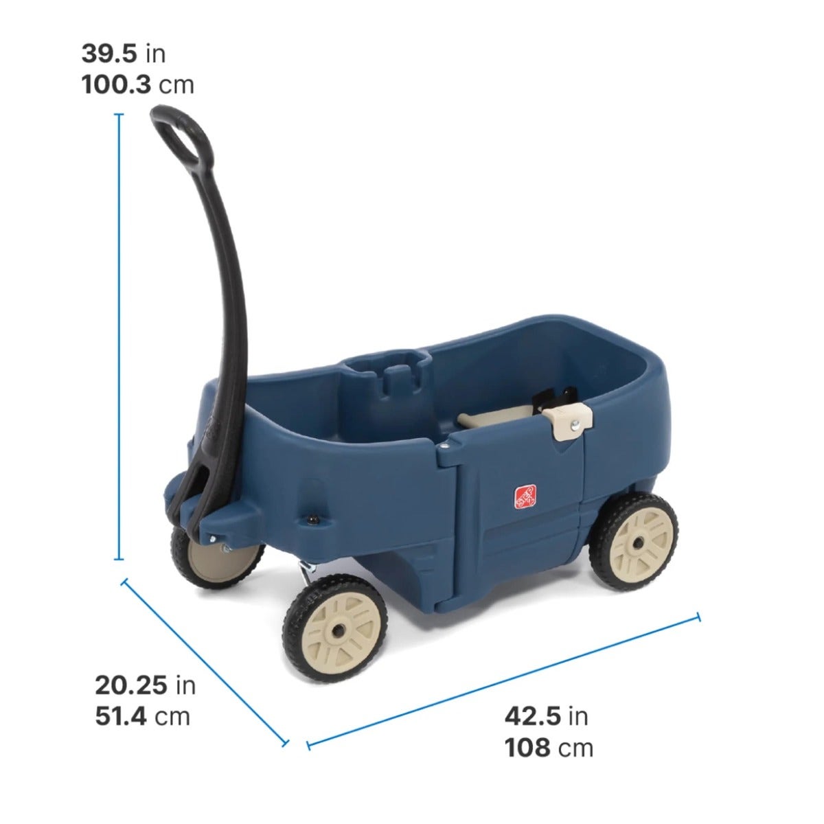 Wagon for Two Plus Denim Blue