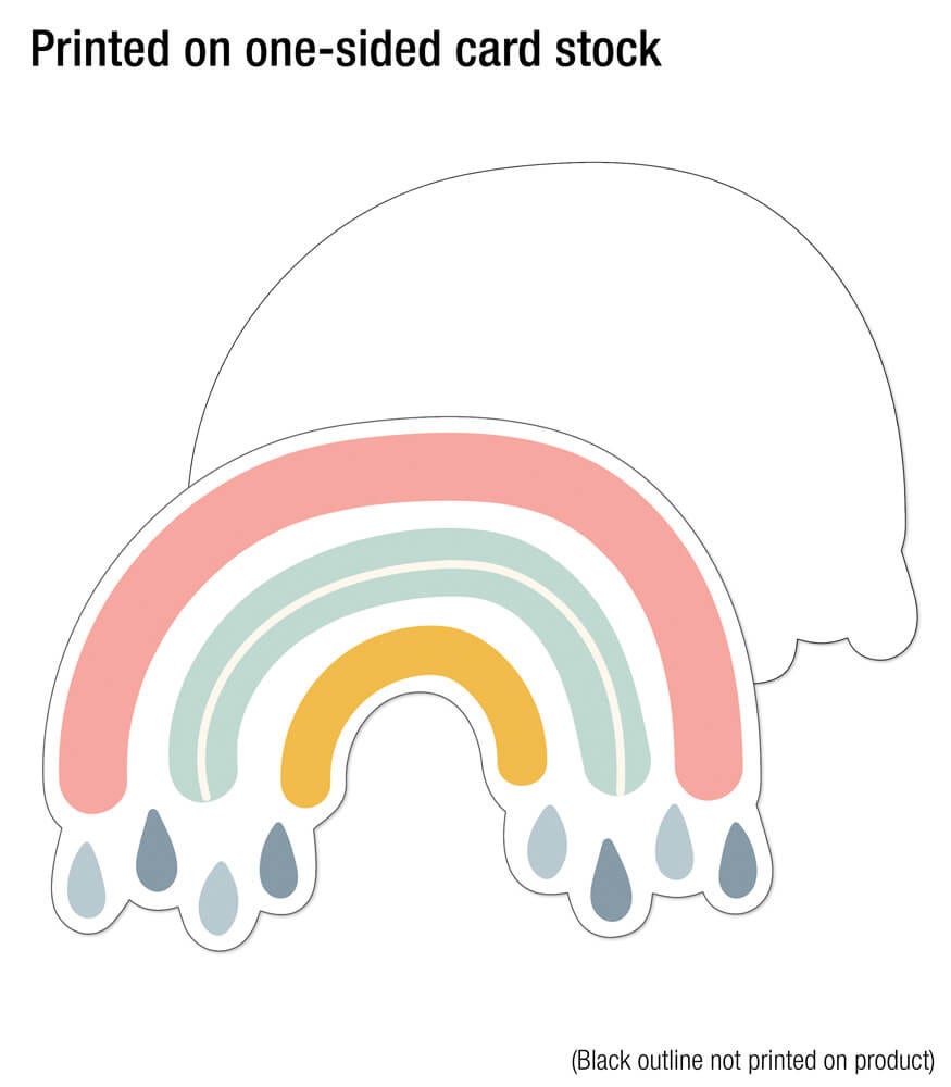 We Belong Rainbow Fun Cut-Outs