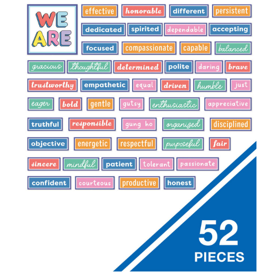 We Stick Together Motivational PrePunched Bulletin Board Set