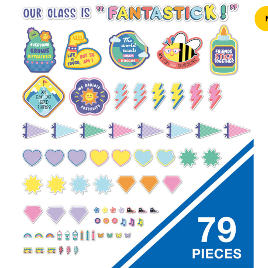 We Stick Together Our Class is Fantastic Bulletin Board Set