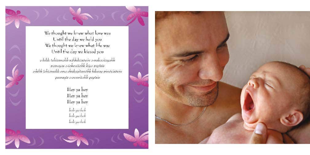 Welcome Song for Baby Ni Nikamon Tawaw Nipepimis