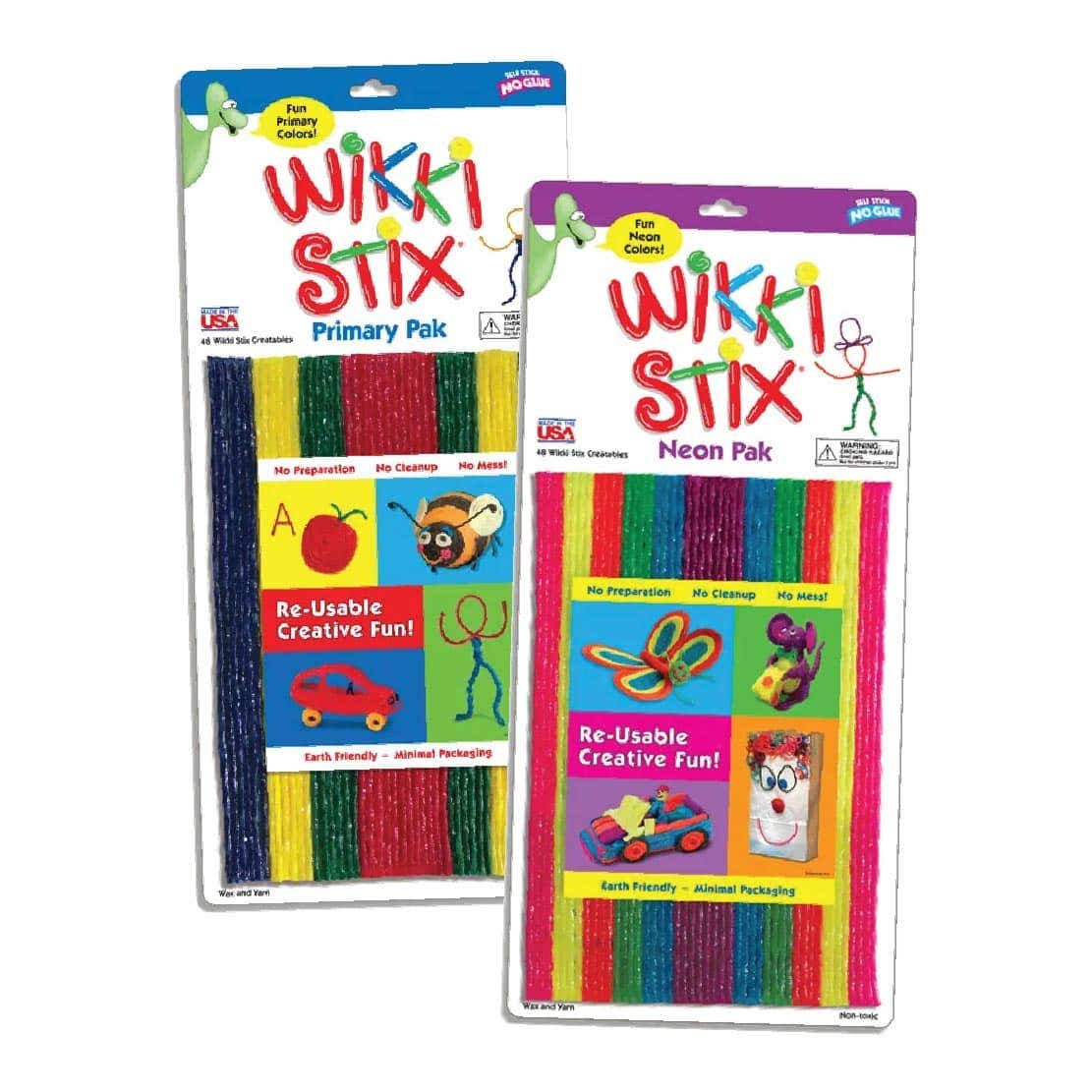 Wikki Stix Primary & Neon Collection