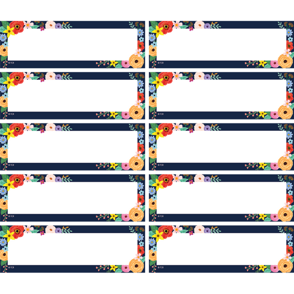 Wildflowers Labels Magnetic Accents