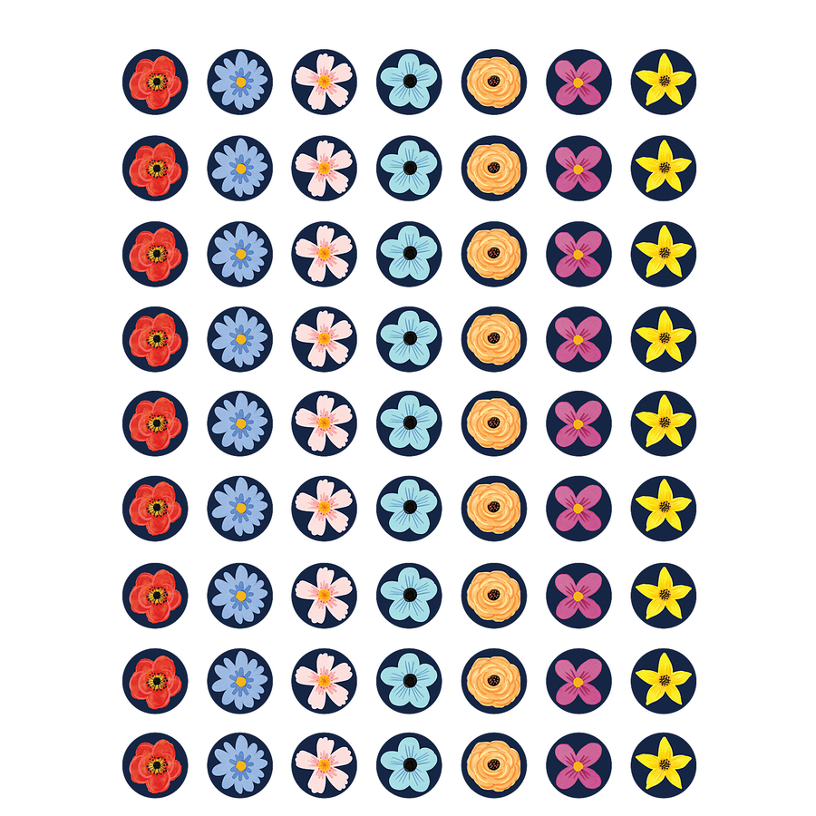 Wildflowers Mini Stickers
