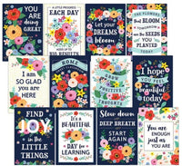 Wildflowers Positive Sayings Small Poster Pack