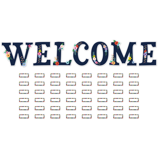 Wildflowers Welcome Bulletin Board