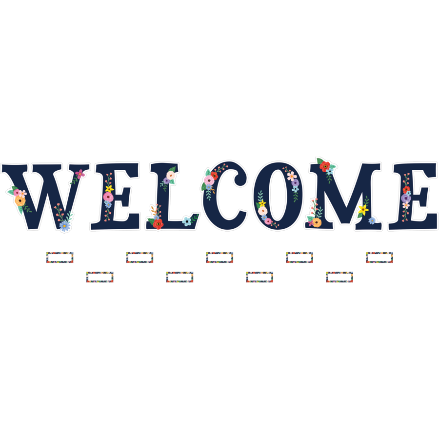 Wildflowers Welcome Bulletin Board