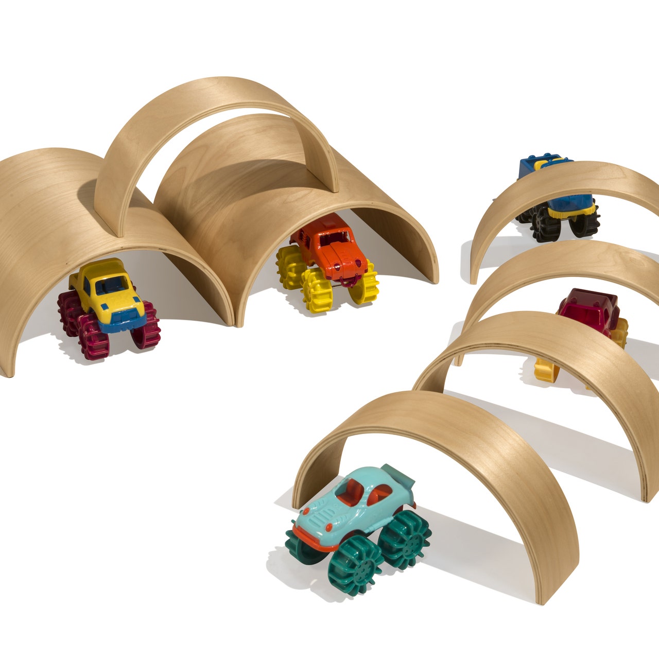 Wooden Arch and Tunnel Blocks