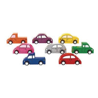 Wooden Cars and Trucks Set of 8