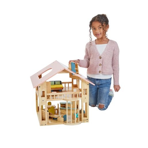 Wooden Deluxe Dollhouse