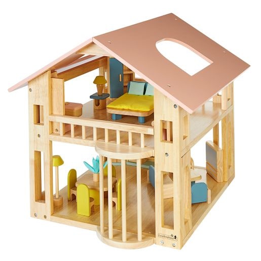 Wooden Deluxe Dollhouse