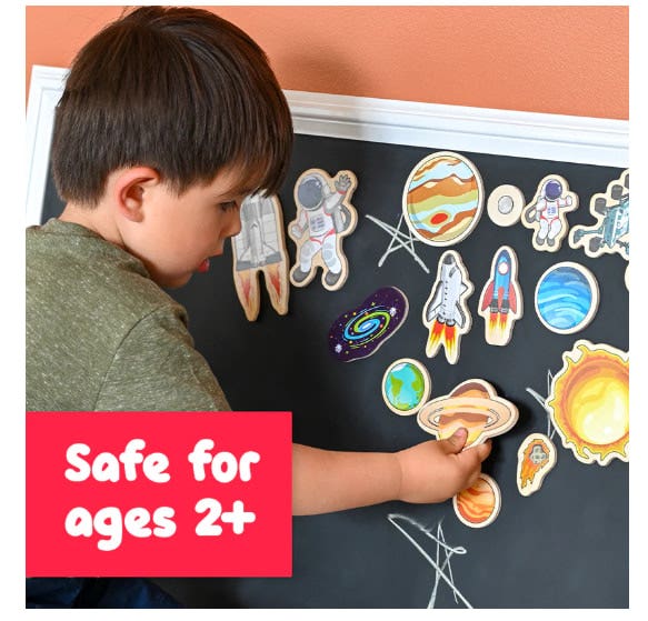 Wooden Magnets - Space