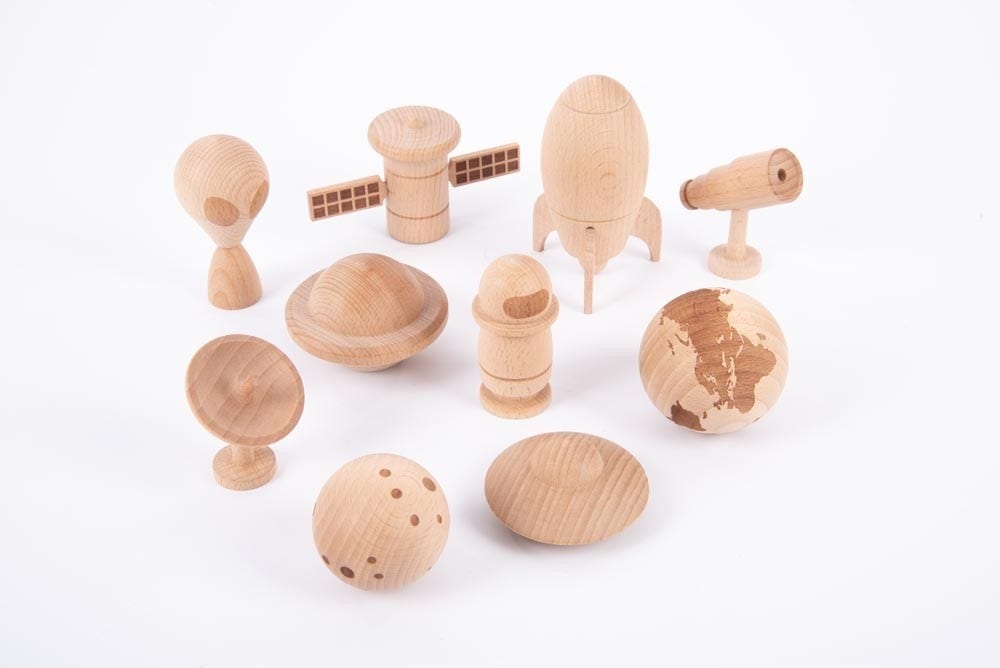 Wooden Space Set