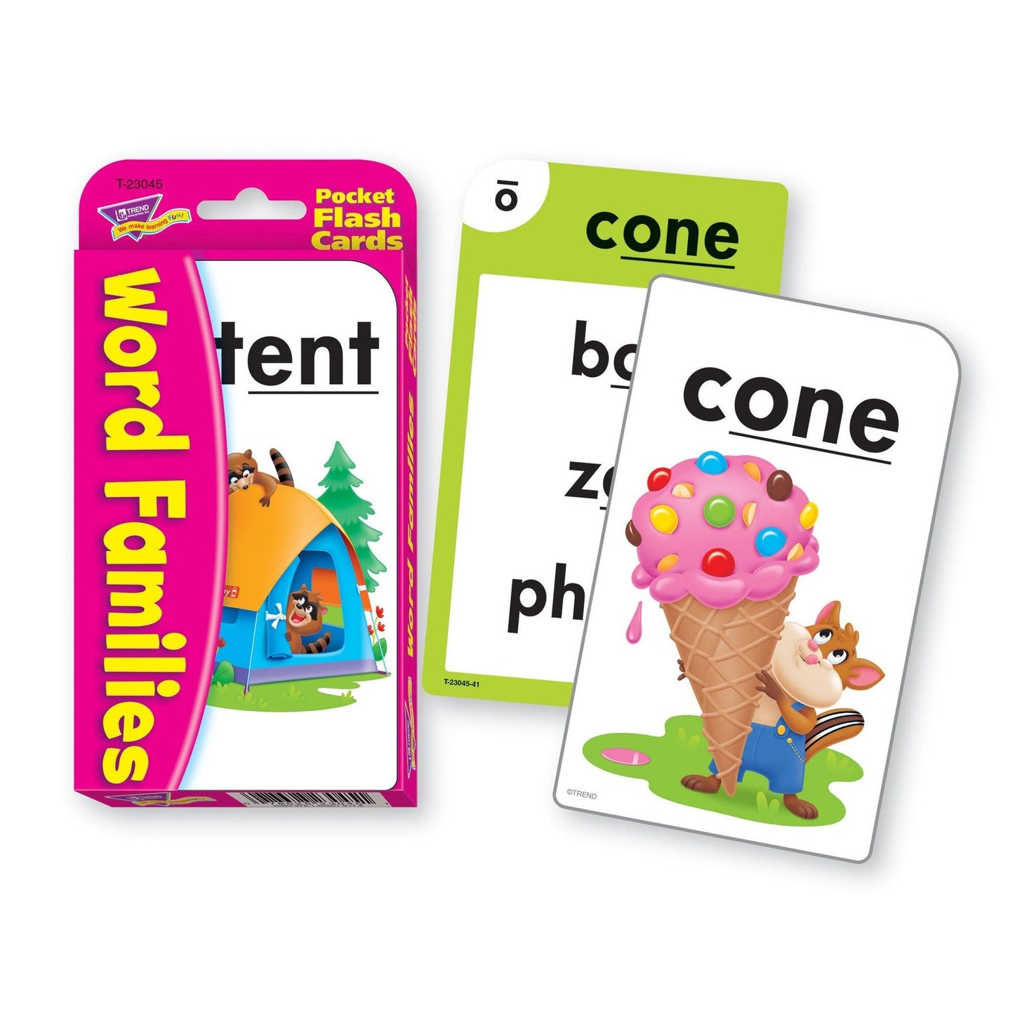 Word Families Pocket Flash Cards